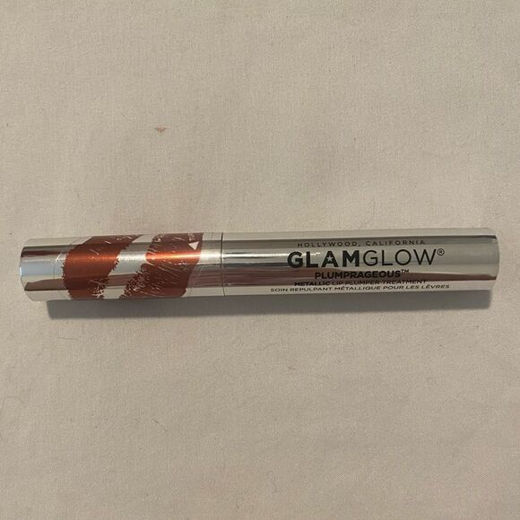 💸2/$20💸 NIB GLAMGLOW Plumprageous Metallic Lip Plumper in “Suggestive” - Picture 2 of 6